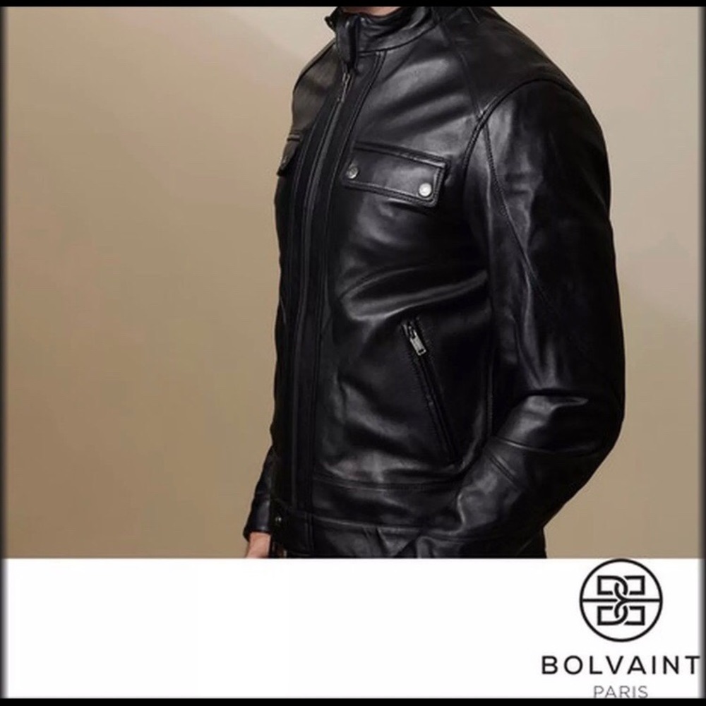 Lambskin motorcycle jacket - brand new